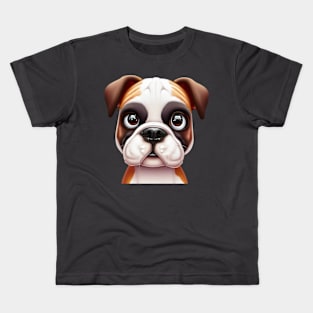 Fur-ever American Bulldog Kids T-Shirt